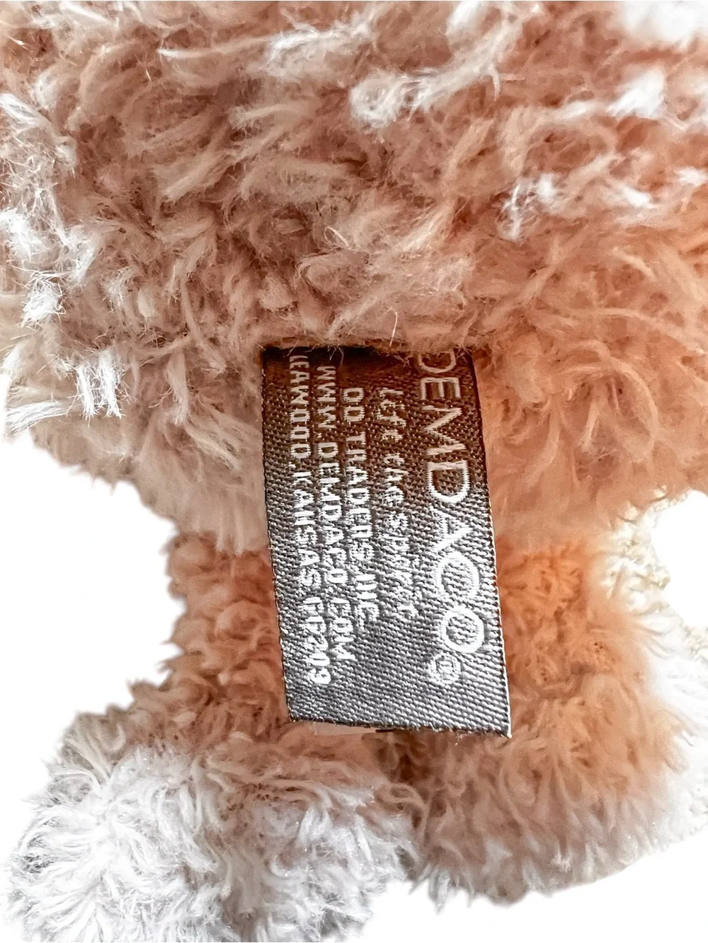 Demdaco Piggy Wigg Plush Stuffed Animal Pig